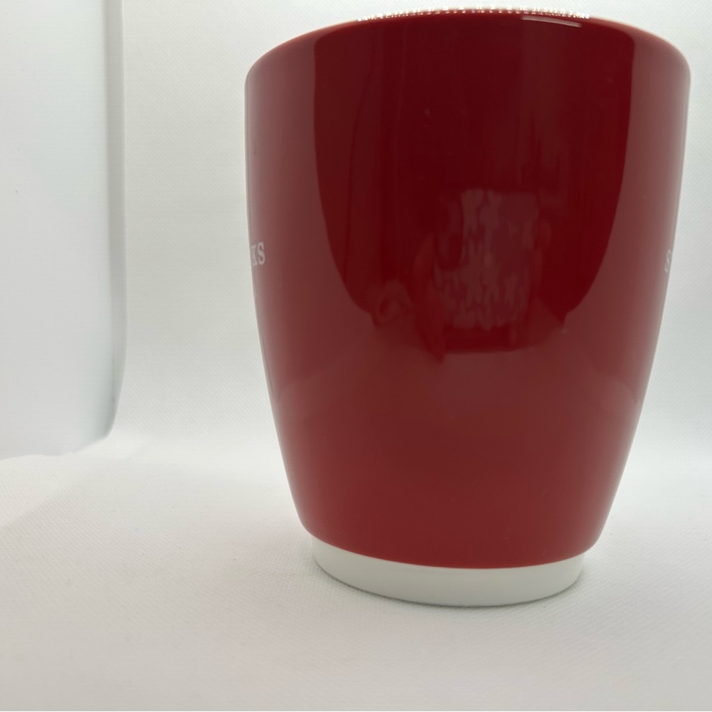 Starbucks 2007 Bold Red Mug with Logo - Picture 2 of 6
